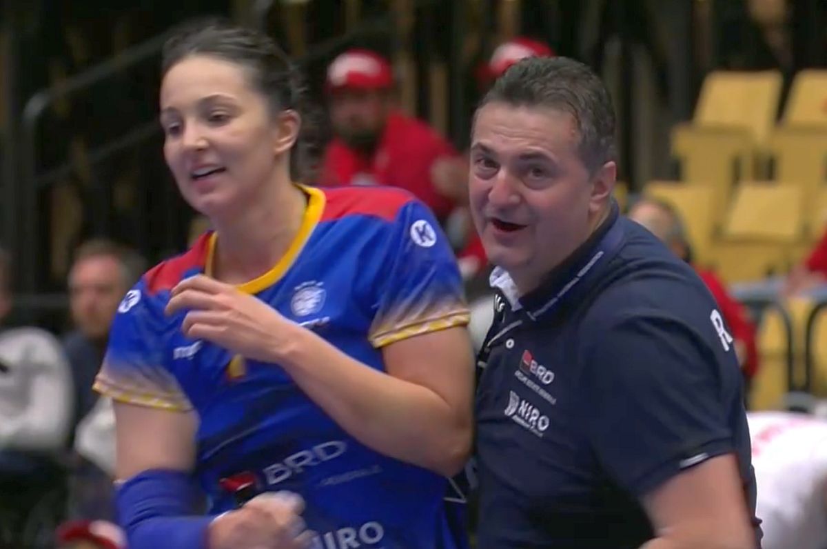 România eliminată, turneul preolimpic ratat, dar Florentin Pera în extaz! Imagini curioase după fluierul final cu Polonia