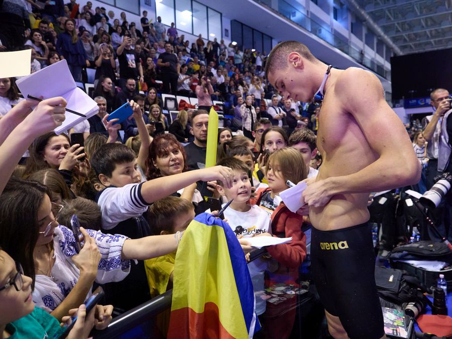 Camelia Potec a tras concluziile după Campionatele Europene în bazin scurt: „Ne bucurăm că sportivii noștri au avut posibilitatea să înoate în fața publicului român”