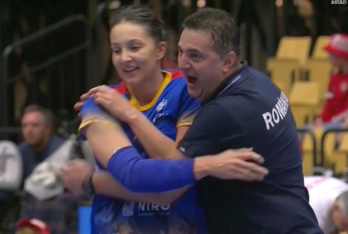 România eliminată, turneul preolimpic ratat, dar Florentin Pera în extaz! Imagini curioase după fluierul final cu Polonia