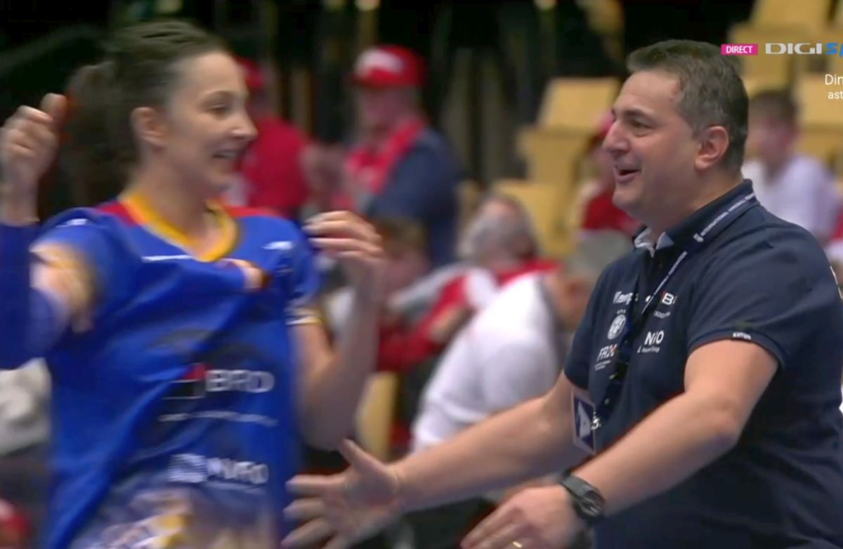România eliminată, turneul preolimpic ratat, dar Florentin Pera în extaz! Imagini curioase după fluierul final cu Polonia
