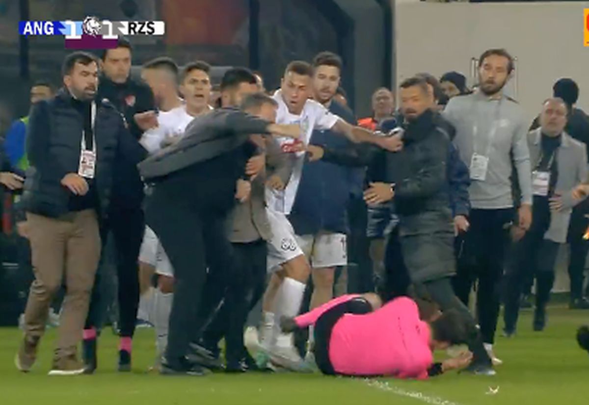 Președintele lui Ankaragucu l-a lovit pe arbitru după 1-1 cu Rizespor