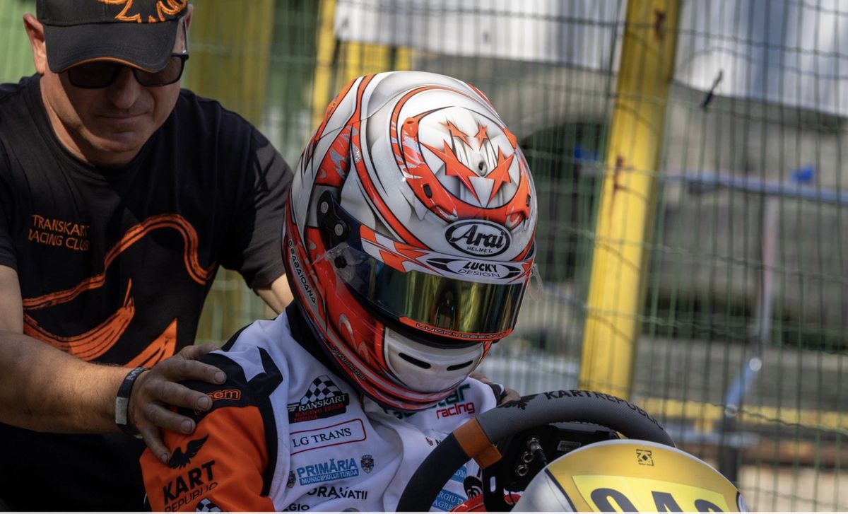Darius Babaioana, multiplu campion național la karting