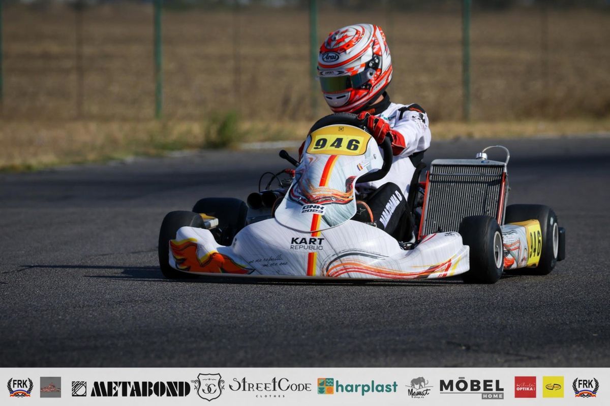 Darius Babaioana, multiplu campion național la karting