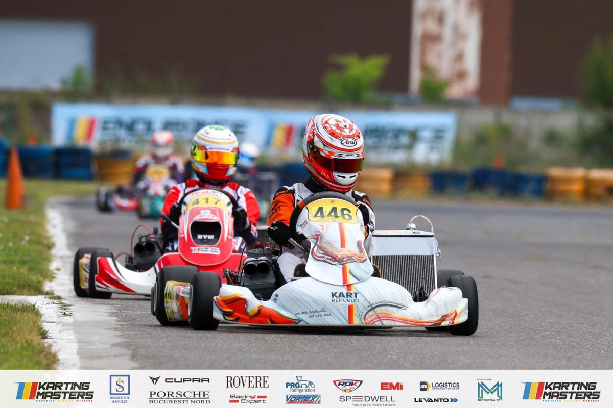 Darius Babaioana, multiplu campion național la karting