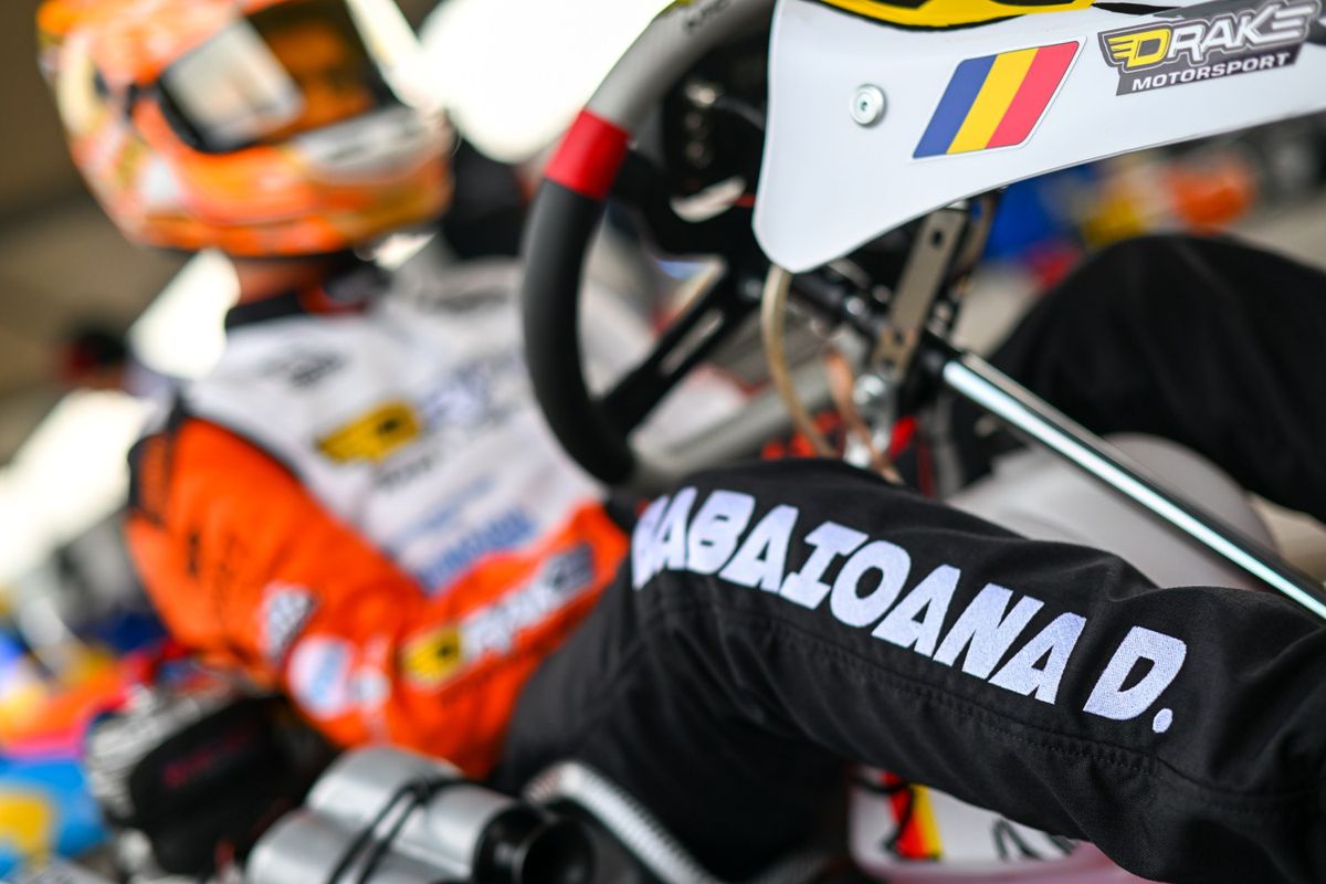 Darius Babaioana, multiplu campion național la karting