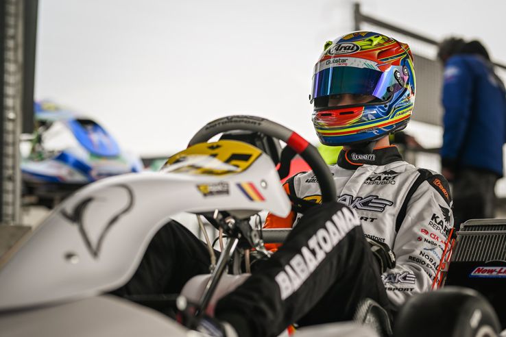 Darius Babaioana, multiplu campion național la karting // foto: dariusbabaioana.ro