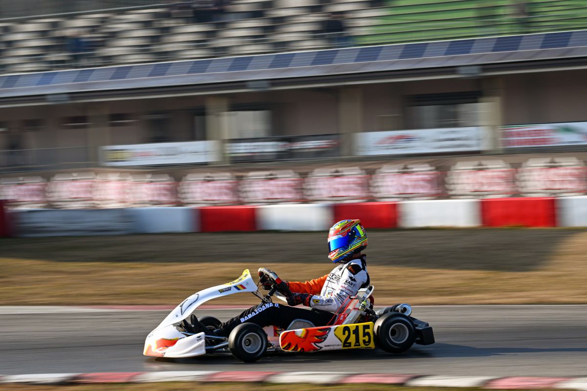 Darius Babaioana, multiplu campion național la karting
