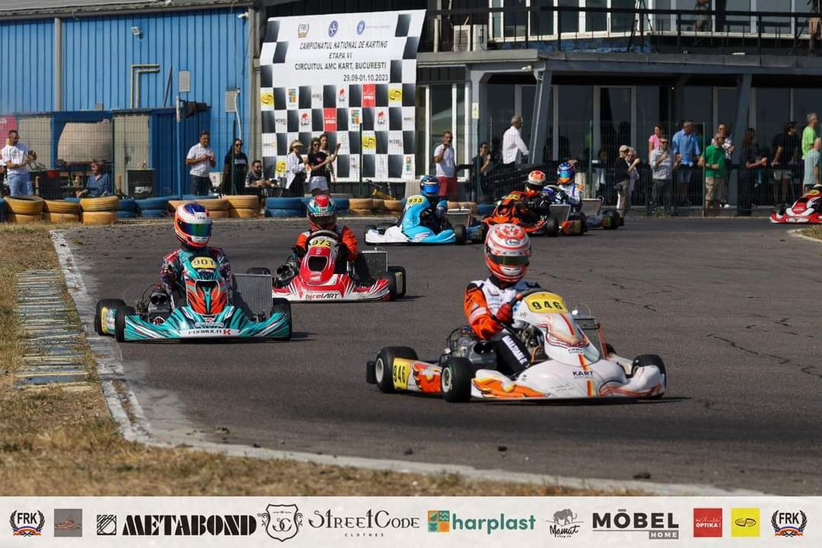 Darius Babaioana, multiplu campion național la karting