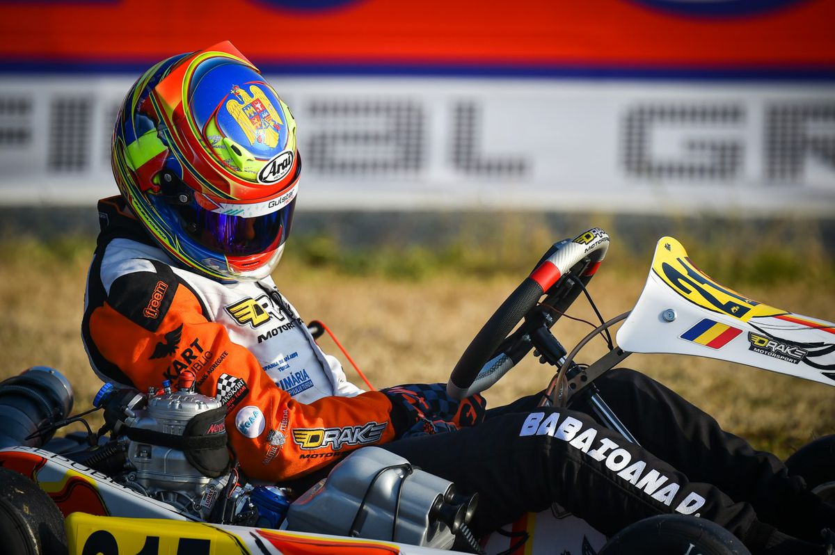 Darius Babaioana, multiplu campion național la karting