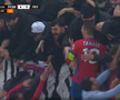 Bucurie dezănțuită la golul de 4-3 în FCSB - Feyenoord