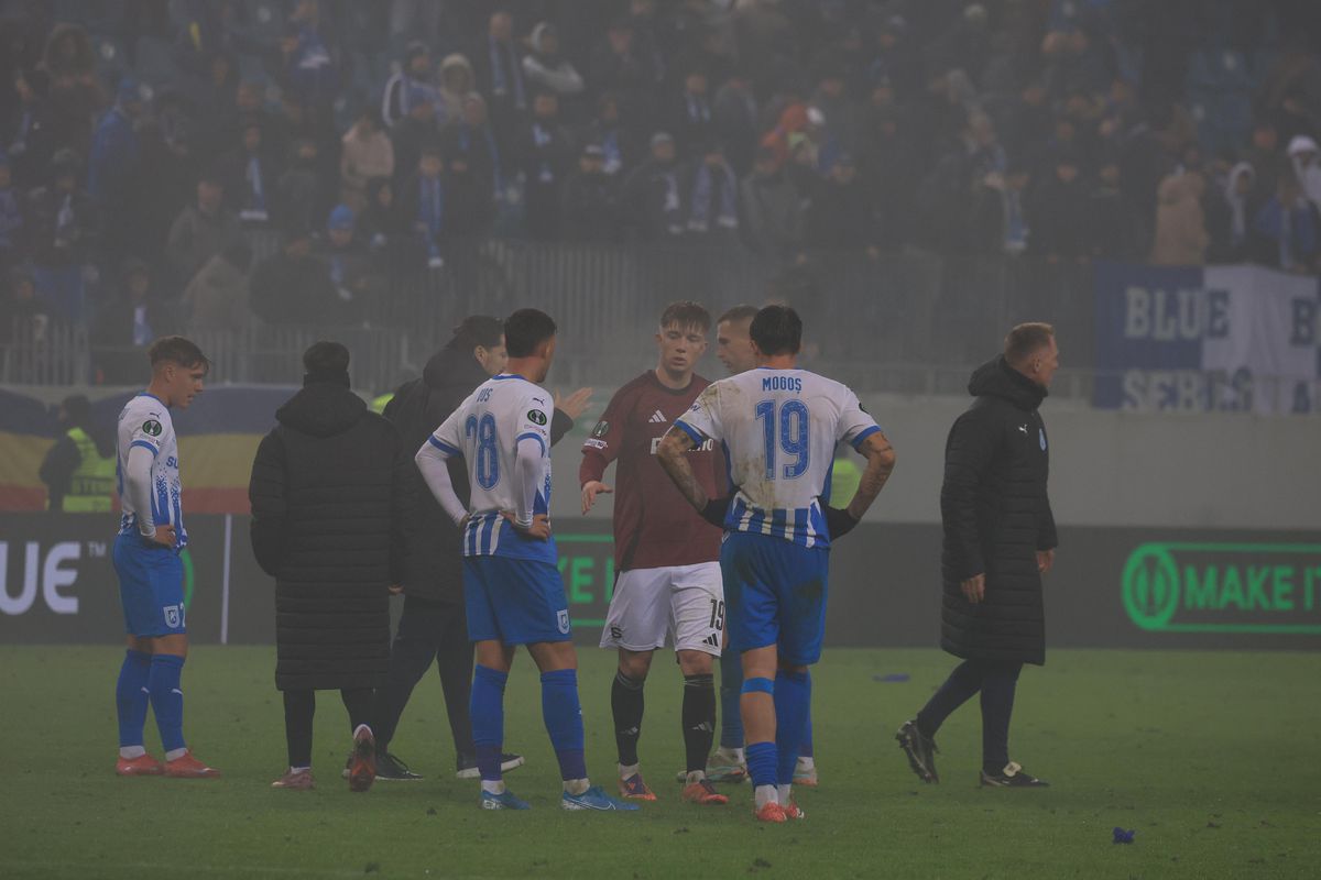 Ce s-a întâmplat pe teren după Craiova - Sparta Praga