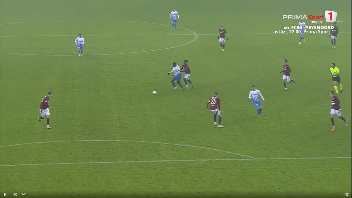 Golul lui Nsimba cu Sparta Praga