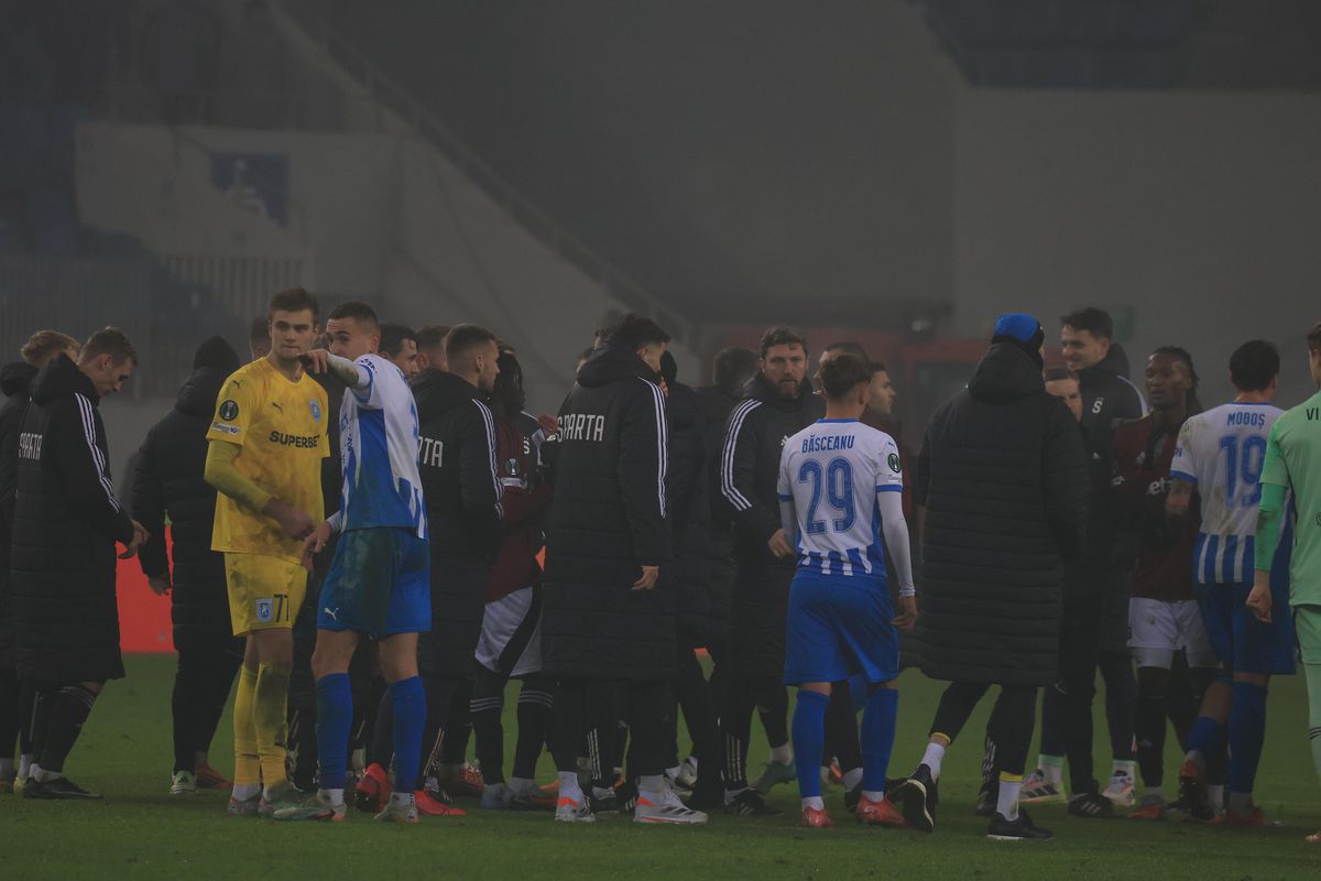 Ce s-a întâmplat pe teren după Craiova - Sparta Praga
