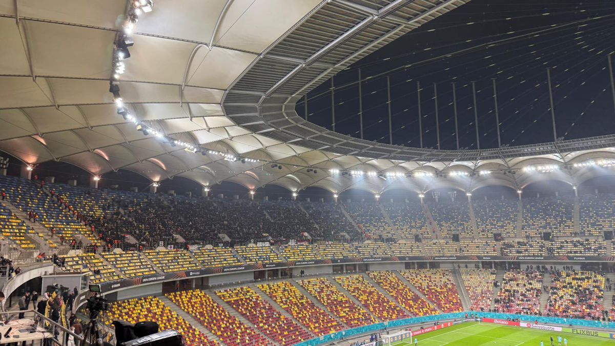 FCSB - Feyenoord, imagini de la încălzire