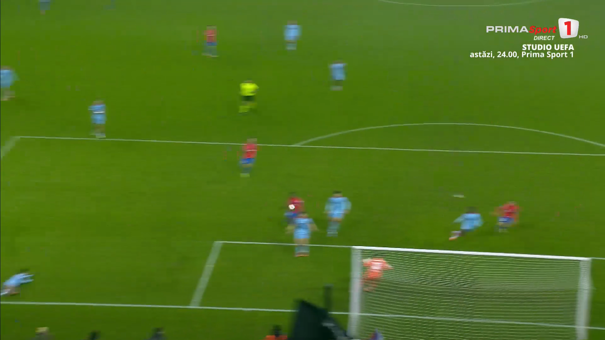 Mihai Toma, gol în FCSB - Feyenoord