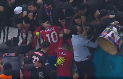 Bucurie dezlănțuită pentru FCSB, după golul dramatic din prelungiri » Charalambous a oferit imaginile serii