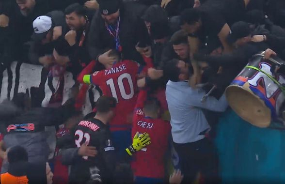 Bucurie dezlănțuită pentru FCSB, după golul dramatic din prelungiri » Charalambous a oferit imaginile serii
