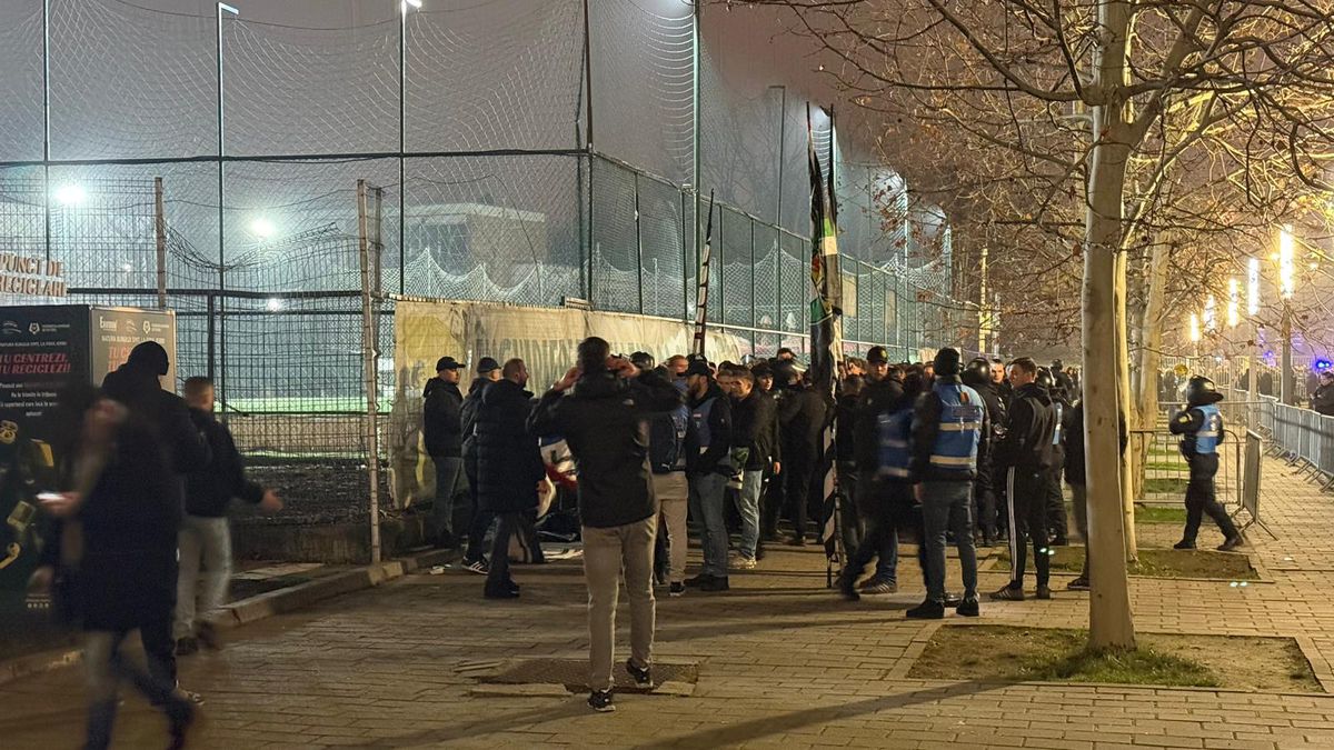 FCSB - Feyenoord, imagini înainte de meci