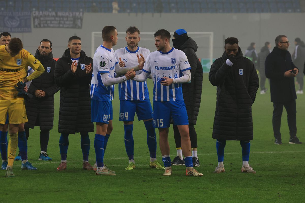 Ce s-a întâmplat pe teren după Craiova - Sparta Praga
