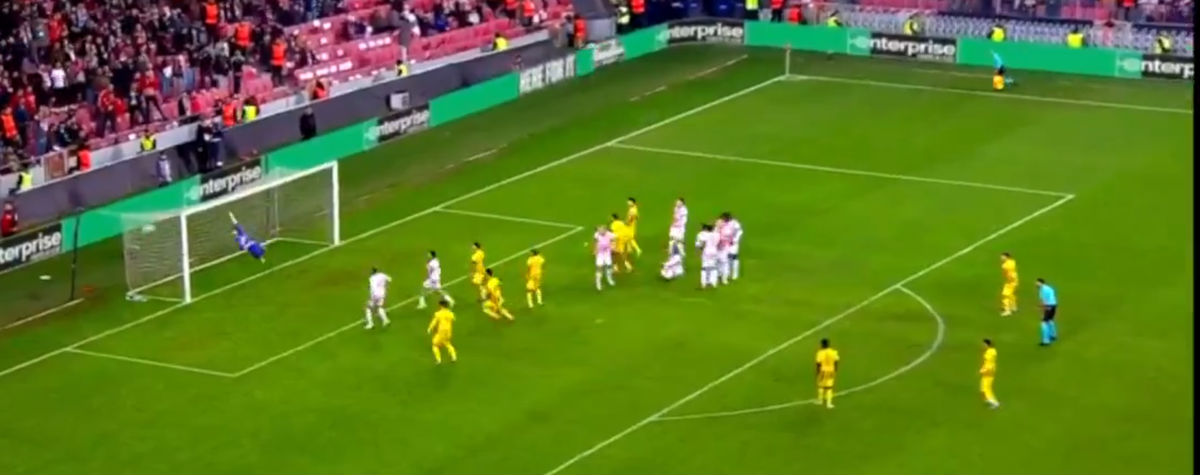 Gol superb marcat de Răzvan Marin