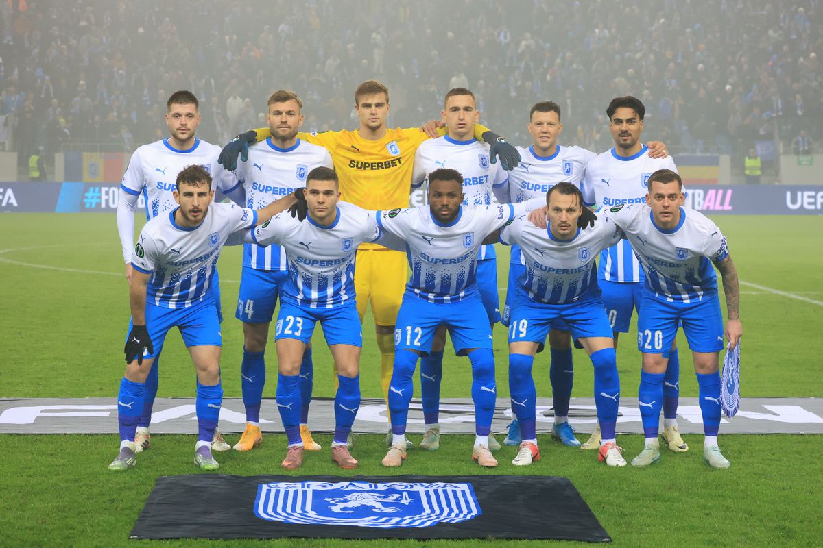 Universitatea Craiova - Sparta Praga, imagini din meci // foto: Ionuț Iordache și Andrei Furnigă (GSP.ro)
