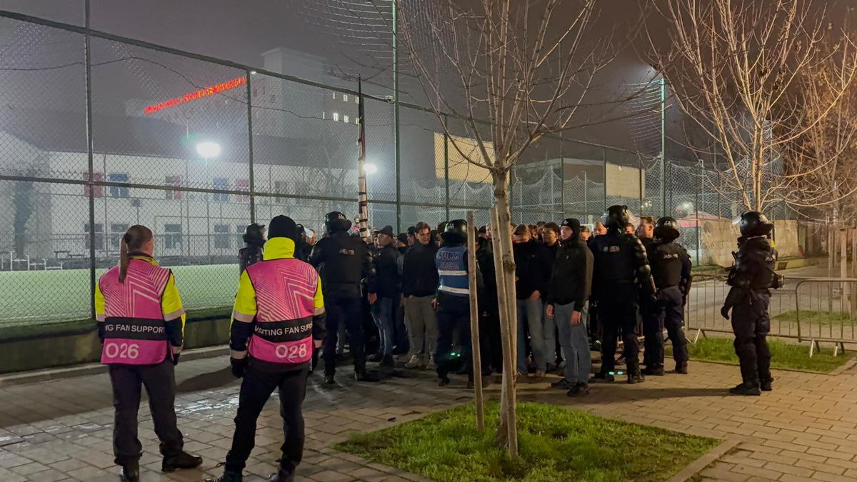 FCSB - Feyenoord, imagini înainte de meci