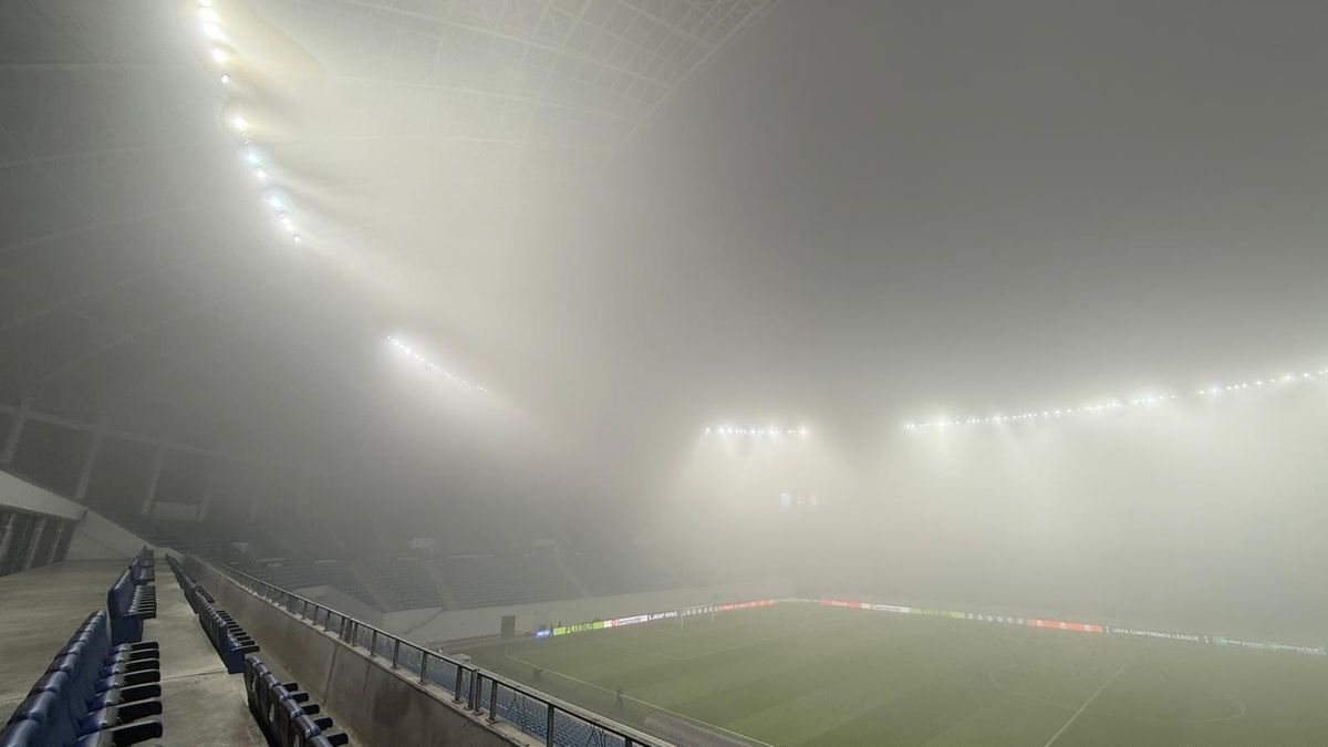 Ceață înainte de Craiova - Sparta Praga