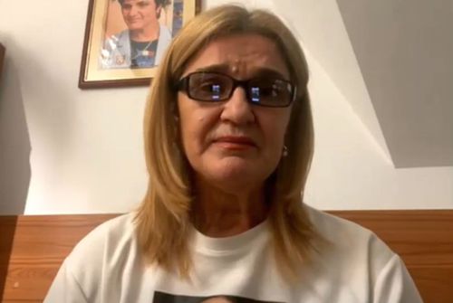 Elisabeta Lipă, în momentul în care spunea că „îmi vine să plâng”
