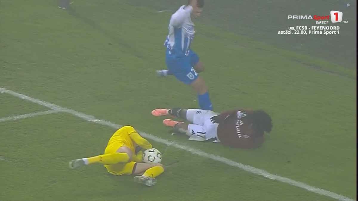 Intrare dură în Universitatea Craiova - Sparta Praga