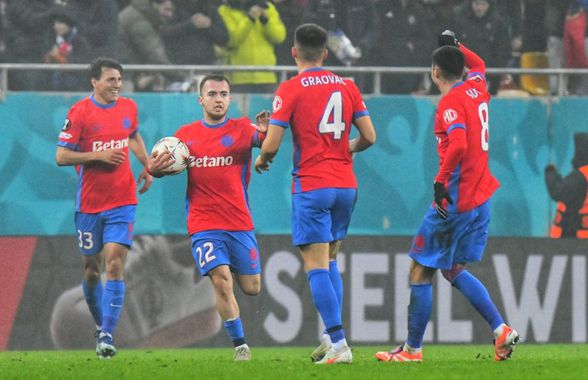 Mihai Toma a marcat primul gol la FCSB » Incredibil de câte meciuri a avut nevoie