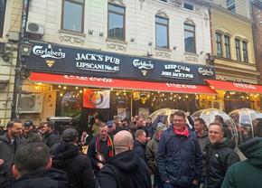 Au „cucerit” Centrul Vechi » 4.000 de suporteri ai lui Feyenoord vor pleca în „corteo” spre Arena Națională