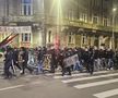 Suporterii lui Feyenoord au plecat în corteo spre Arena Națională / Foto: Remus Dinu GSP