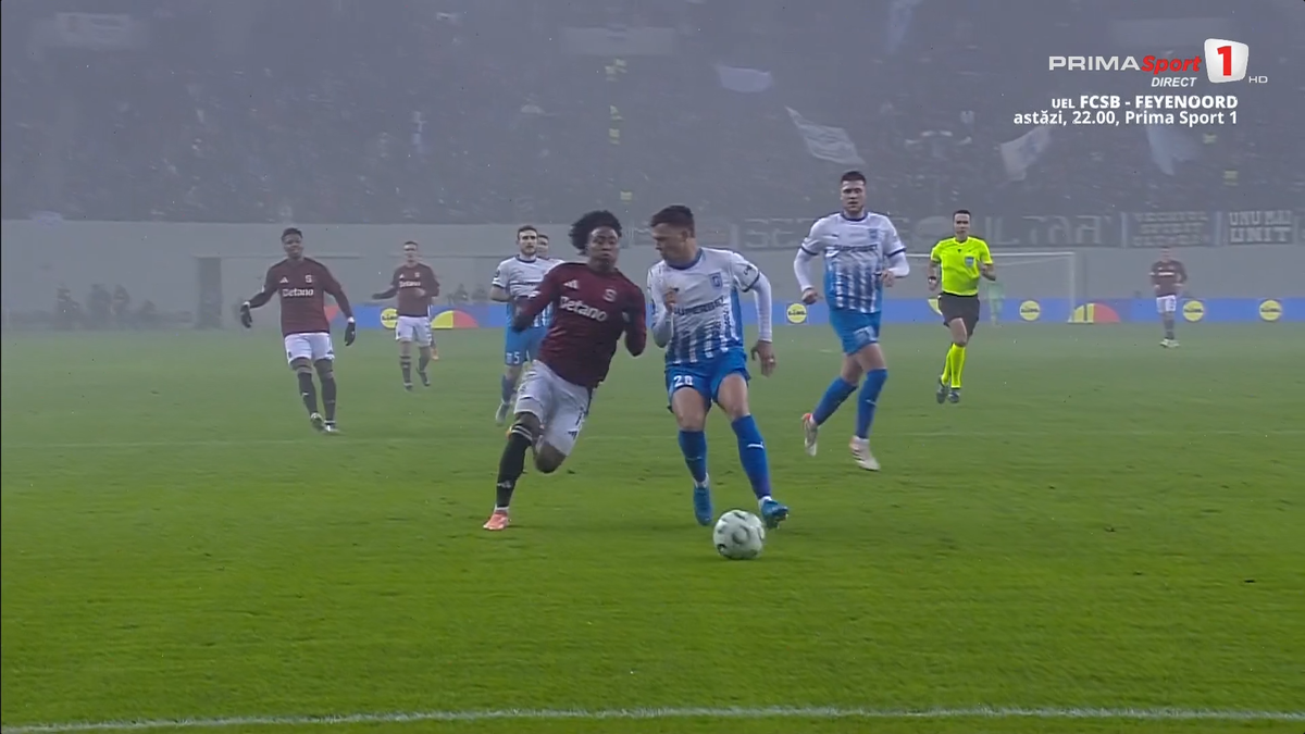 Intrare dură în Universitatea Craiova - Sparta Praga