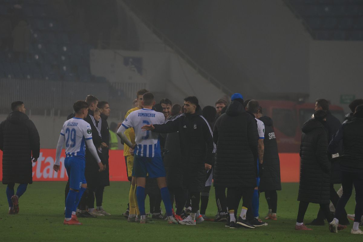 Ce s-a întâmplat pe teren după Craiova - Sparta Praga