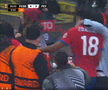 Bucurie dezănțuită la golul de 4-3 în FCSB - Feyenoord