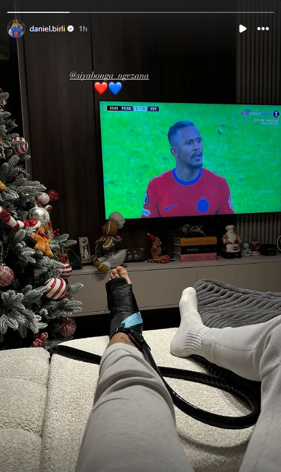 Cum a urmărit Daniel Bîrligea FCSB - Feyenoord