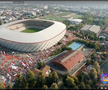 Stadion Dinamo - noi ilustrații cu viitorul complex din șoseaua Ștefan cel Mare
