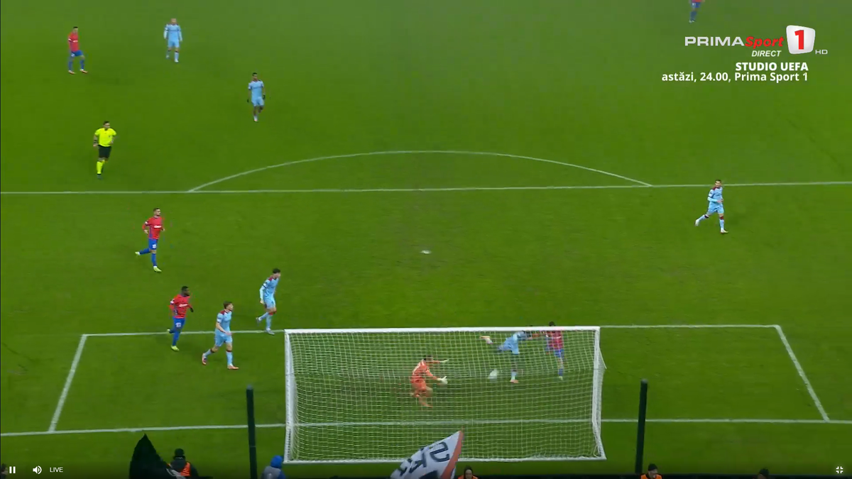 Mihai Toma, gol în FCSB - Feyenoord