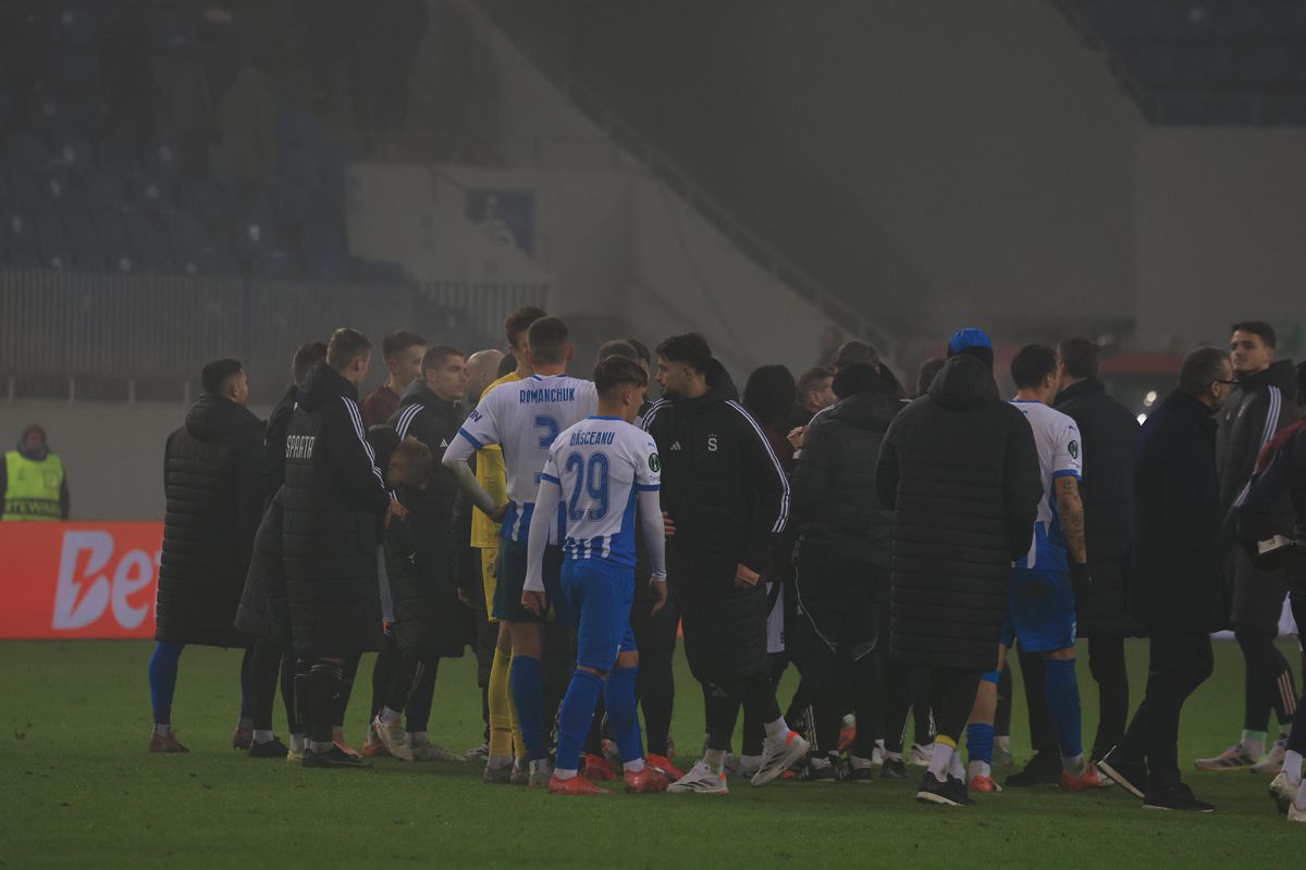 Ce s-a întâmplat pe teren după Craiova - Sparta Praga