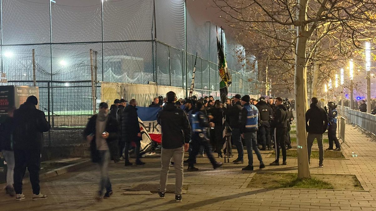 FCSB - Feyenoord, imagini înainte de meci