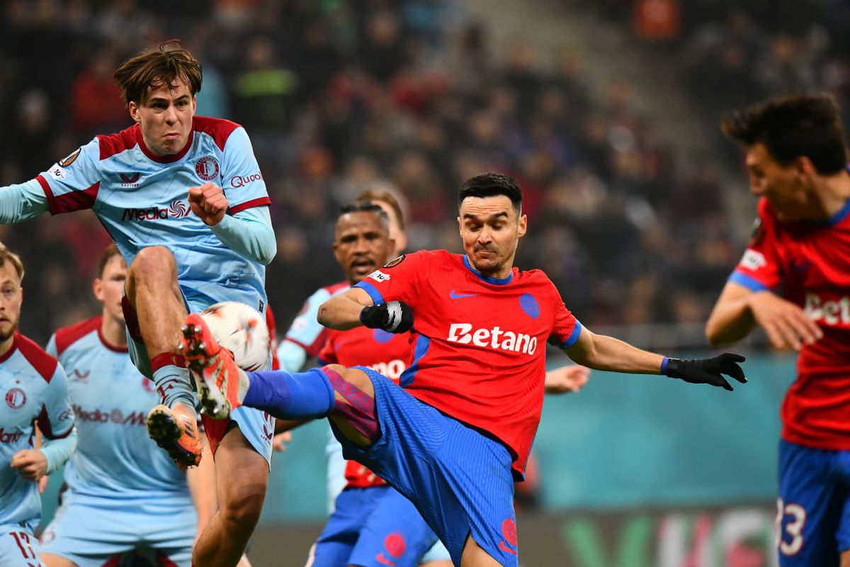FCSB - Feyenoord, etapa a 6-a din Europa League