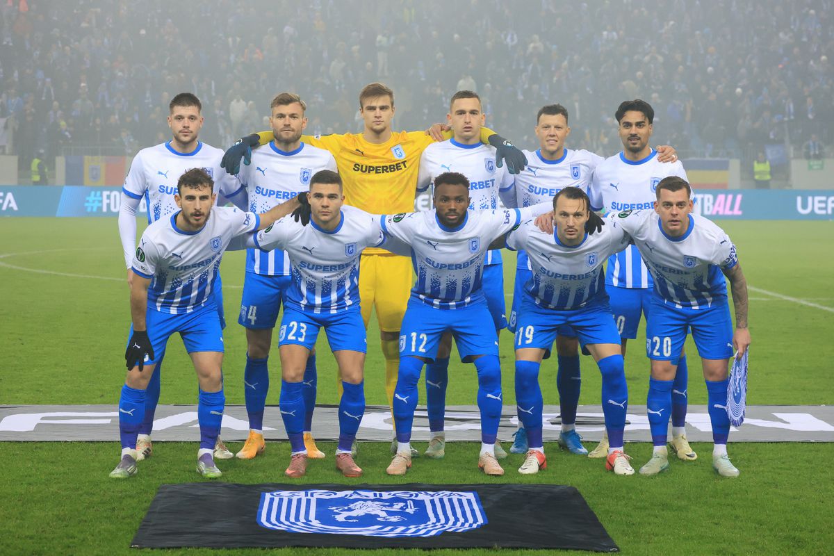 Universitatea Craiova - Sparta Praga, imagini din meci // foto: Ionuț Iordache și Andrei Furnigă (GSP.ro)