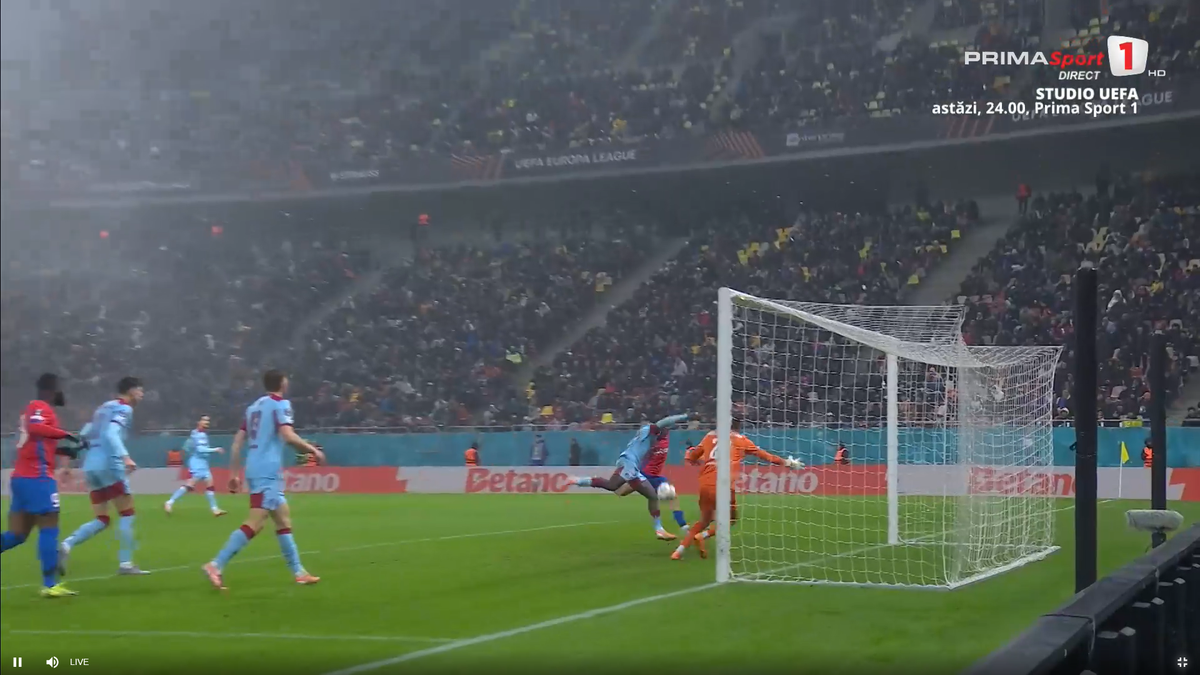 Mihai Toma, gol în FCSB - Feyenoord