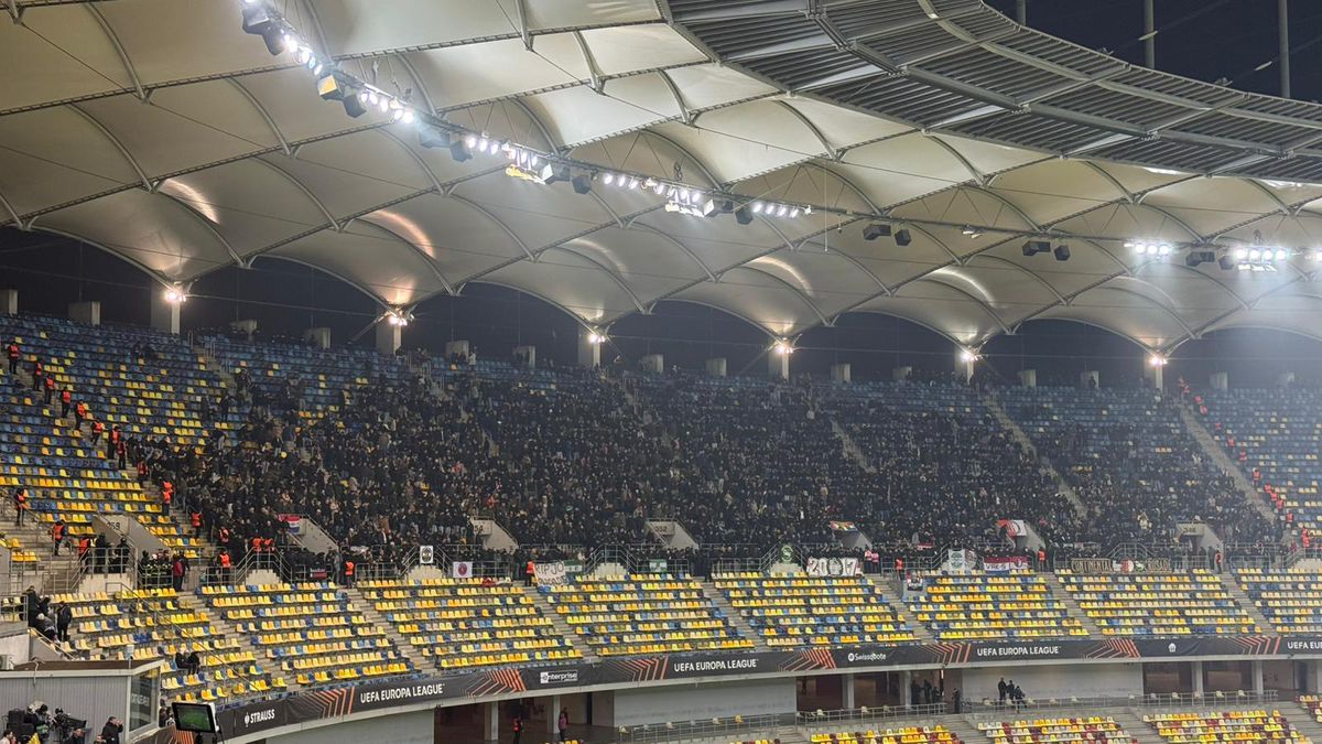 FCSB - Feyenoord, imagini de la încălzire