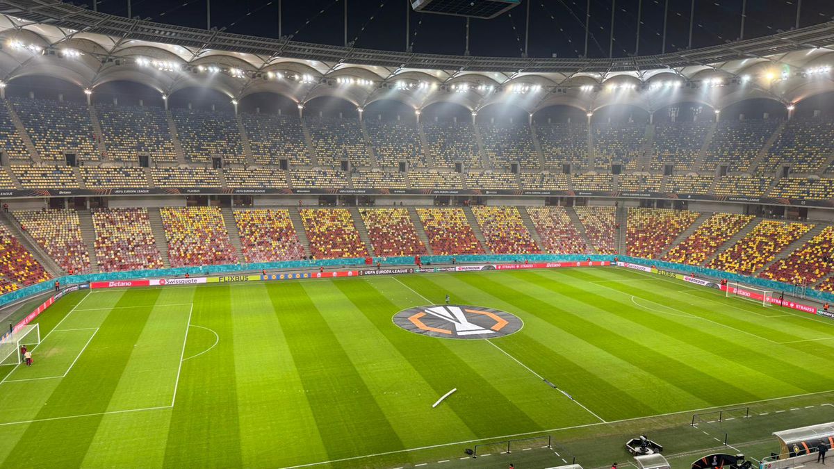 FCSB - Feyenoord, imagini înainte de meci