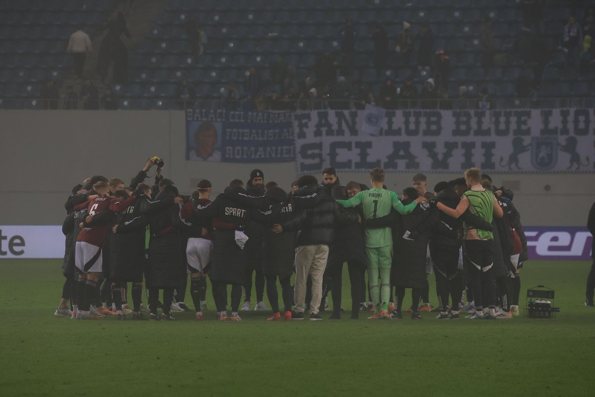 Ce s-a întâmplat pe teren după Craiova - Sparta Praga