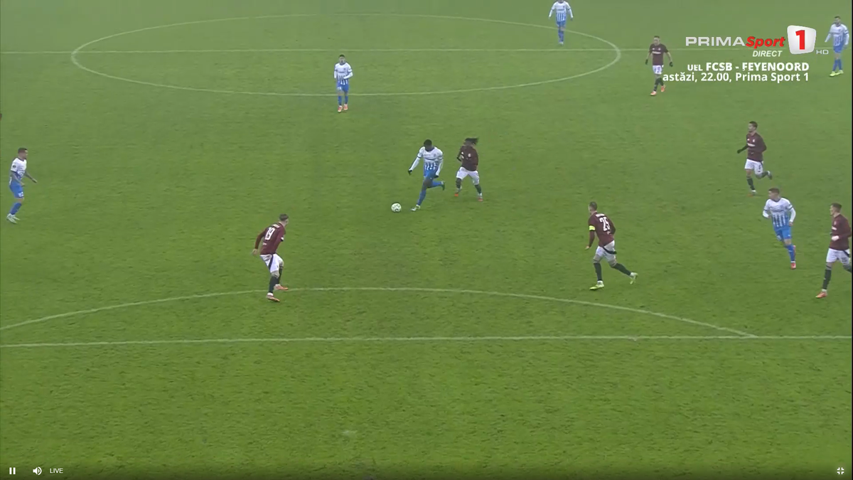 Golul lui Nsimba cu Sparta Praga