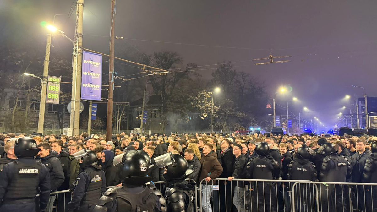 FCSB - Feyenoord, imagini înainte de meci