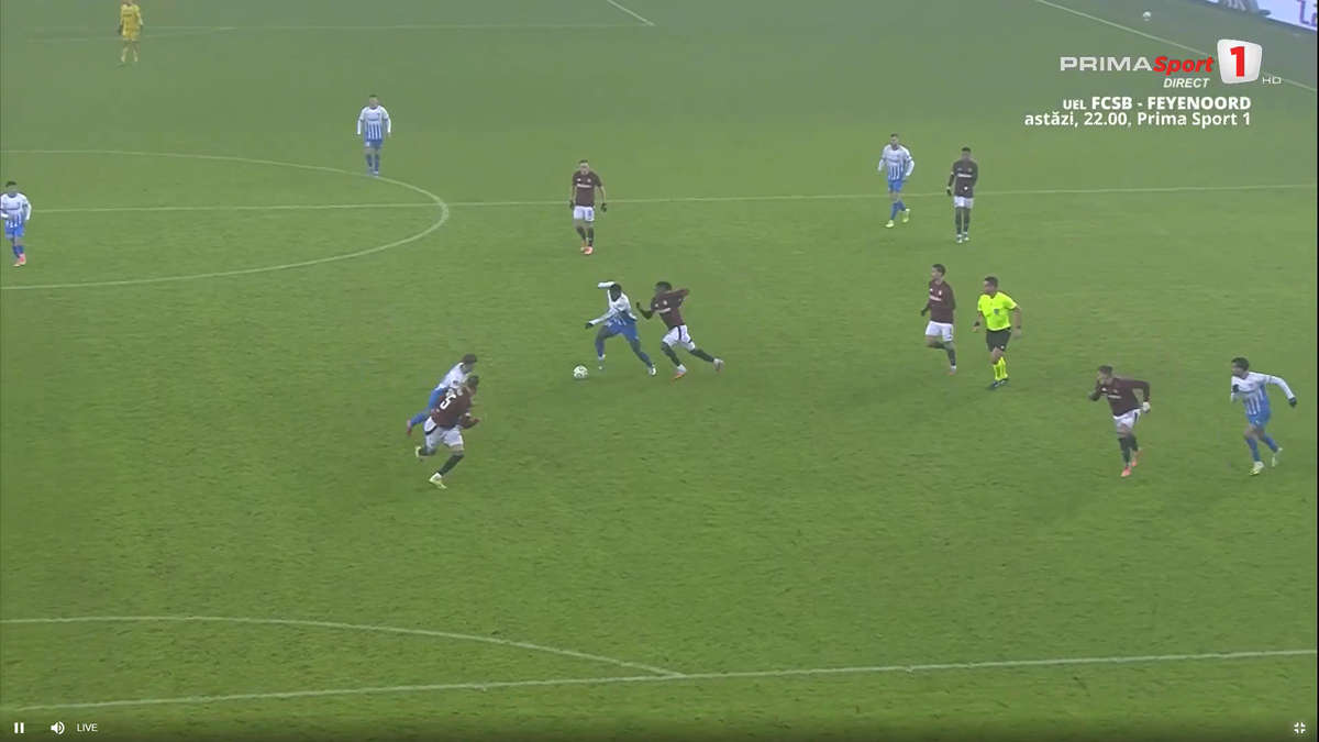 Golul lui Nsimba cu Sparta Praga