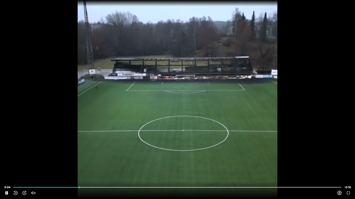 Trei minori au incendiat stadionul fostei campioane a țării